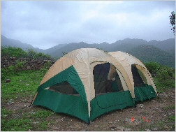 Camping in the Barda hills